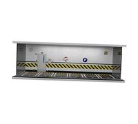 ZYIHNIRB Model Car Display Showcase Organizer Box Diorama Ornament Micro Landscape LED Illuminated Acrylic Storage Box Suitable for Collections, Style A