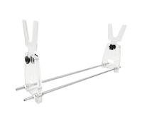 ZYIHNIRB Modular Toy Organizer Display Stand Transparent Object Holder Easy Assembly Function Suitable for Office Exhibition Maintenance Cleaning Collection, Clear