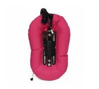 ZYIHNIRB Nylon Diving Vest Backmount Technical Wing Harness Flexible Mountings 4 Inch Slots Suited for Professional Divers Cold Water Challenges, Rose Red