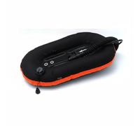 ZYIHNIRB Nylon Diving Vest Backmount Technical Wing Harness Flexible Mountings 4 Inch Slots Suited for Professional Divers Cold Water Challenges, Black + Orange + Black