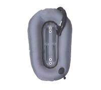 ZYIHNIRB Nylon Diving Vest Backmount Technical Wing Harness Flexible Mountings 4 Inch Slots Suited for Professional Divers Cold Water Challenges, Gray