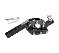 ZYIHNIRB RC Crawler Tow Hook Trailer Accessory Adjustable Metal Miniature Sculpture Mini Collection Suitable for Simulation Decoration Sand Table Race, black