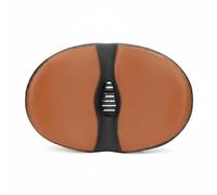 ZYIHNIRB Saddle Noseless Cycle Seat Wide Synthetic Leather Shock Absorbing Layer Suitable for Commutes Rural Adventures, Black Brown