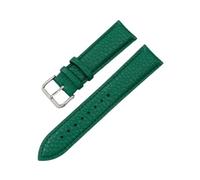 zyimodl 12-22mm Colorful Lychee Grain Soft & Skin-friendly Cowhide Leather Watch Strap for Quartz Watches, 14mm