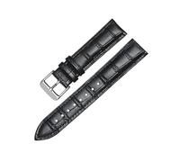 zyimodl 12-24mm Classic Design Breathable & Skin-friendly Cowhide Watch Strap with Installation Tool, 18mm