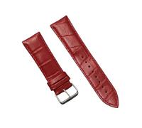 zyimodl 12-24mm Colorful Lightweight & Breathable Cowhide Leather Watch Strap with Installation Tool, 18mm