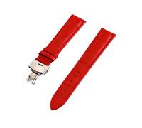 zyimodl 12-24mm Quick Release Colorful Soft & Flexible Cowhide Watch Strap with Installation Tool, 18mm