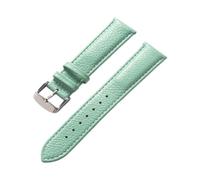 zyimodl 13-22mm Minimalist Design Flexible Fit Genuine Leather Watch Strap for Mechanical Watches, Quartz Watches, 20mm