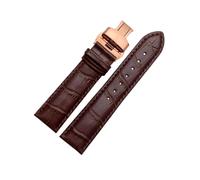 zyimodl 14-22mm Classic Design Skin-friendly & Soft Italian Cowhide Watch Strap for Quartz Watches, Mechanical Watches, 20mm
