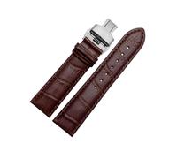 zyimodl 14-22mm Classic Design Skin-friendly & Soft Italian Cowhide Watch Strap for Quartz Watches, Mechanical Watches, 20mm
