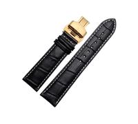 zyimodl 14-22mm Classic Design Skin-friendly & Soft Italian Cowhide Watch Strap for Quartz Watches, Mechanical Watches, 20mm