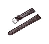 zyimodl 16-22mm Colorful Flat Soft Cowhide Leather Strap for Quartz Watch, Mechanical Watches, 16mm
