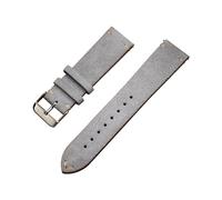 zyimodl 18-22mm Simple Style Colorful Soft Suede Leather Watch Strap with Quick-Release Spring Pin, 22mm