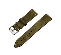 zyimodl 18-22mm Simple Style Colorful Soft Suede Leather Watch Strap with Quick-Release Spring Pin, 20mm