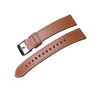 zyimodl 20-22mm Colorful Full-Grain Skin-friendly & Soft Cowhide Leather Watch Strap with Quick-Release Spring Pin, 22mm