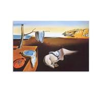 ZYINBANN Salvador Dali Persistence Of Memory Poster Wall Art Decor Canvas Print Poster Surrealist Painting for Home Decoration; Unframe; 24x36inch(60x90cm)