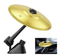 Zyiphor Stainless Steel Crash Cymbals, Car Air Vent Cymbals, Musical Instruments for Compact Car, Attach to Air Vents, Make Driving More Fun
