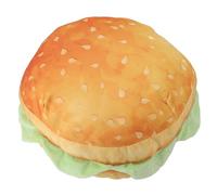 ZyjGaliliad Burger Pillow Soft Plush Floor Cushion, Funny Food Stuffed Toy for Bedroom and Office, Convertible Burger Shaped Chair Cushion with Layered Design for Kids Teens Adults