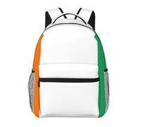 ZYJHYY Flag Of Cote D'Ivoire Print Casual Gym Bag Wear-Resistant Work Bag Hiking Backpack With Padded Back For Travel Camping