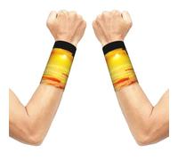 ZYJHYY Yoga Meditation Print Carpal Tunnel Wrist Support Comfortable Wrist Guard Sweat Band