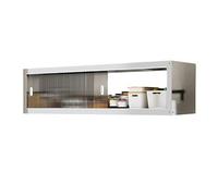 ZYJIX Kitchen Wall Cabinet with Sliding Doors, Stainless Steel, Commercial Restaurant Canteen Organizer, Easy to Clean