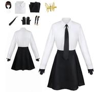 ZYJKGL Akiko Yosano Cosplay Costumes Bungo Stray Dogs Character Fancy Dress Up Adult Uniform Outfits Full Set Halloween Carnival Party