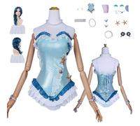 ZYJKGL Anime IdentityV Cosplay Uniform Fiona Gilman Cosplay Costume Full Set - Halloween Party Christmas Comic Exhibition and Anime Conventions Complete Set Outfit Adults