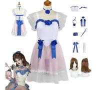 ZYJKGL Anime IdentityV Cosplay Uniform Vera Nair Cosplay Costume Full Set - Halloween Party Christmas Comic Exhibition and Anime Conventions Complete Set Outfit Adults