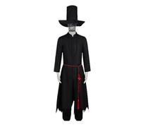 ZYJKGL Anime KPop Demon Hunters Cosplay Uniform Saja Boys Cosplay Costume Full Set - Halloween Party Christmas Comic Exhibition and Anime Conventions Complete Set Outfit Adults