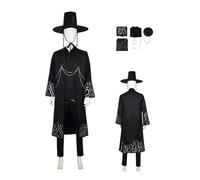 ZYJKGL Anime KPop Demon Hunters Cosplay Uniform Saja Boys Cosplay Costume Full Set - Halloween Party Christmas Comic Exhibition and Anime Conventions Complete Set Outfit Adults