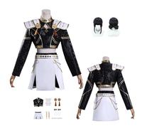 ZYJKGL Anime KPop Demon Hunters Cosplay Uniform Zoey Cosplay Costume Full Set - Halloween Party Christmas Comic Exhibition and Anime Conventions Complete Set Outfit Adults