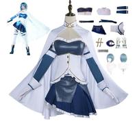 ZYJKGL Anime Madoka Akemi Cosplay Uniform Gushing Over Magical Girls Costume Full Set With Wig- Halloween Party Christmas Comic Exhibition And Anime Conventions Complete Set Outfit Adults