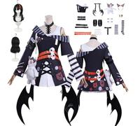 ZYJKGL Anime Sawatari Coco Cosplay Uniform Costume Magical Girl Witch Trials Full Set With Wig- Halloween Party Christmas Comic Exhibition And Anime Conventions Complete Set Outfit Adults