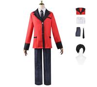 ZYJKGL Cosplay Costumes Character Kakegurui Suzui Ryota Fancy Dress Up Adult Uniform Outfits Full Set Halloween Carnival Party