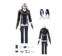ZYJKGL Cosplay Uniform Anime Arcane Season 2 Caitlyn Cosplay Costume Full Set - Halloween Party Christmas Comic Exhibition and Anime Conventions Complete Set Outfit Adults