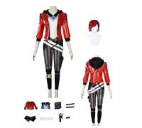 ZYJKGL Cosplay Uniform Anime Arcane Season 2 VI Cosplay Costume Full Set - Halloween Party Christmas Comic Exhibition and Anime Conventions Complete Set Outfit Adults