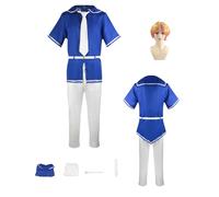 ZYJKGL Cosplay Uniform Anime I Want to Eat Your Pancreas Hoshino Aqua Cosplay Costume Full Set - Halloween Party Christmas Comic Exhibition and Anime Conventions Complete Set Outfit Adults