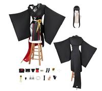 ZYJKGL Cosplay Uniform Anime SPY FAMILY Yor Forger Cosplay Costume Full Set - Halloween Party Christmas Comic Exhibition and Anime Conventions Complete Set Outfit Adults