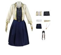 ZYJKGL Cosplay Uniform Anime SPY FAMILY Yor Forger Cosplay Costume Full Set - Halloween Party Christmas Comic Exhibition and Anime Conventions Complete Set Outfit Adults and Child