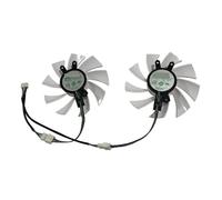 ZYJOZMD 2Pcs/Set 4Pin 85MM GA92S2H,Graphics Cards Fan,VGA Cooler For ZOTAC for GTX 1660 Super Destroyer, For 51Risc RTX2060(White GA92S2H)