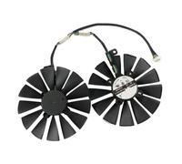ZYJOZMD 2Pcs T129215SM,FDC10M12S9-C,VGA Fan, For ASUS for CERBERUS for GTX 1070Ti 8G GDDR5, for ROG for POSEIDON 1080Ti, for for STRIX 1050Ti 4G(FDC10M12S9-C)
