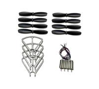 ZYJOZMD For 4DRC MINI RC Drone V9 4D-V9 for Quadcopter for Propeller Blades Maple Leaf Guard Motors Engines(Green)