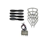 ZYJOZMD For 4DRC MINI RC Drone V9 4D-V9 for Quadcopter for Propeller Blades Maple Leaf Guard Motors Engines(Light Grey)