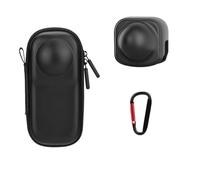 ZYJOZMD For BRDRC Carrying Case for Insta360 X5/X4 Camera Accessorise Small Storage Bag Protective Cover for Hard Shell with Lens Cap Carabiner(Nylon Bag)