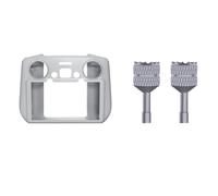 ZYJOZMD For BRDRC for Silicone Case for DJI FLIP/NEO/Mini 4 Pro/Air 3S Drone RC 2 Sleeve Scratch Proof Protection Cover Control Accessory(DARK GRAY)