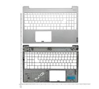 ZYJOZMD For Lenovo for XiaoXin-15 2019 Ideapad S340-15 S340-15IWL S340-15API S340-15IIL Laptop LCD Back Cover Bezel Palmrest Bottom Case(C Cover Silver)