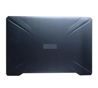 ZYJOZMD Laptop LCD Back Cover for ASUS for TUF for Gaming FX504 FX504G GM FX504GE FX504GD FX80 FX80G Pc Notebook Front Bezel 90NR00I2-R7A010(Black A cover)