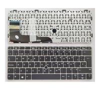 ZYJOZMD US Laptop Keyboard for HP for EliteBook 820 G3 G4 725(No point US1)