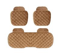 ZYJZXL188 Car Seat Cushion for Insight 2009-2014, Plush Front Rear Seat Pad Breathable Mat Anti-Slip Protector with Storage, Car Accessories,Khaki