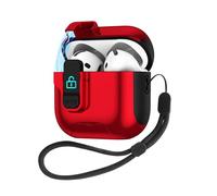 ZYKEJJDDAK 1 Heavy-Duty Protective Case with Built-in Phone Stand & Secure for Pro3 Earbuds Charging Shell Protective Cover